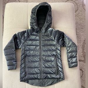 Girl’s All in Motion Packable Hooded Puffer SZ S